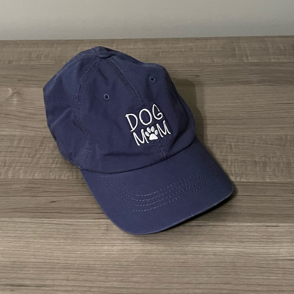 New Women’s Blue Hat Dog Mom Baseball Cap